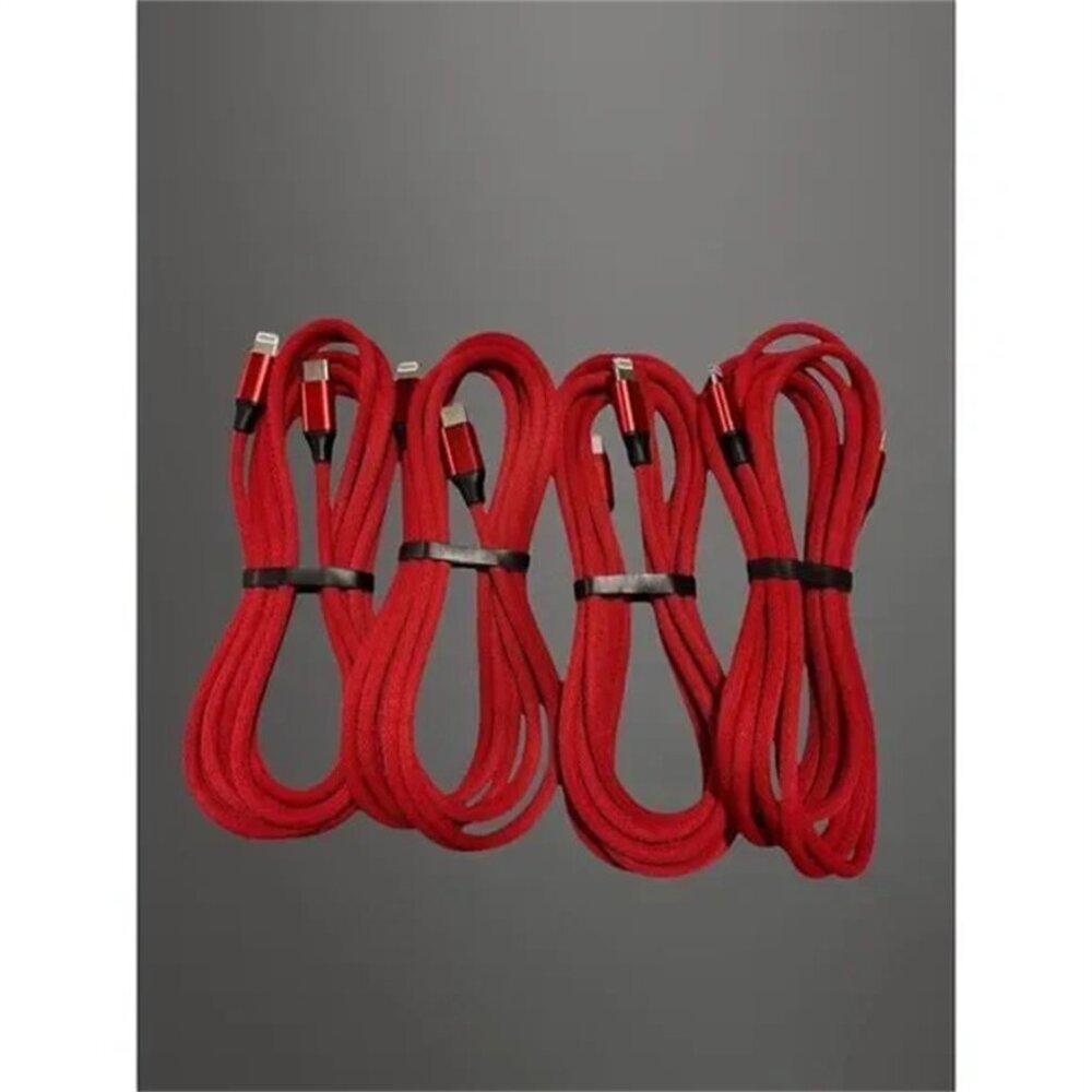 4 Pack  Fast Charger Cable Type 6ft USB C PD Cord to For iPhone 14 13 12 11
